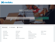 Tablet Screenshot of mediaku.com